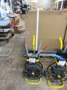 Kingfisher mobile pallet banding station (missing strap tensioner)