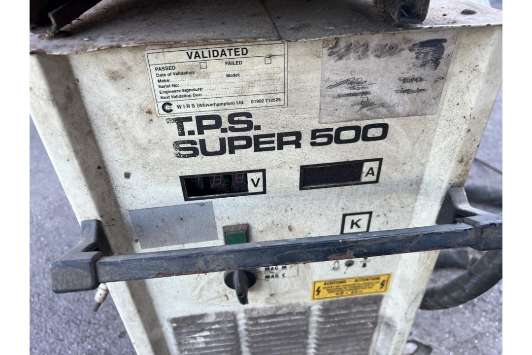 Fronius TPS Super 500 Water cooled 3 Phase welder - Image 10 of 11