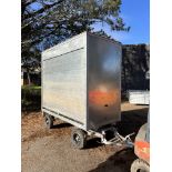 Alexander Trailers IP20ST forklift towable enclosed factory trailer, serial no: 5453, payload: