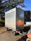 Alexander Trailers IP20ST forklift towable enclosed factory trailer, serial no: 5453, payload: