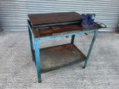 Surface plate, vice, workbench