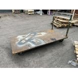 Large heavy duty steel trolley