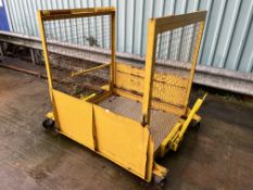 Tug Or Forklift Tow Trailers Low Loader , TOW TUG FACTORY TRAILER