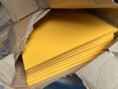 Quantity of new plastic chopping boards