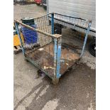 Heavy duty steel pallet stillage, 1120mm x 1120mm x H: 1080mm