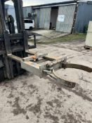 Simplex Drum lifter forklift attachment LOLER: This lot has no record of Thorough Examination. The