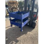 Two Small stackable stillages