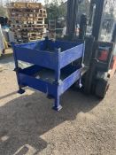 Two Small stackable stillages