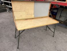 MOD NATO Army Mobile Field Office Table, W:1500 x D:600 x H:700mm