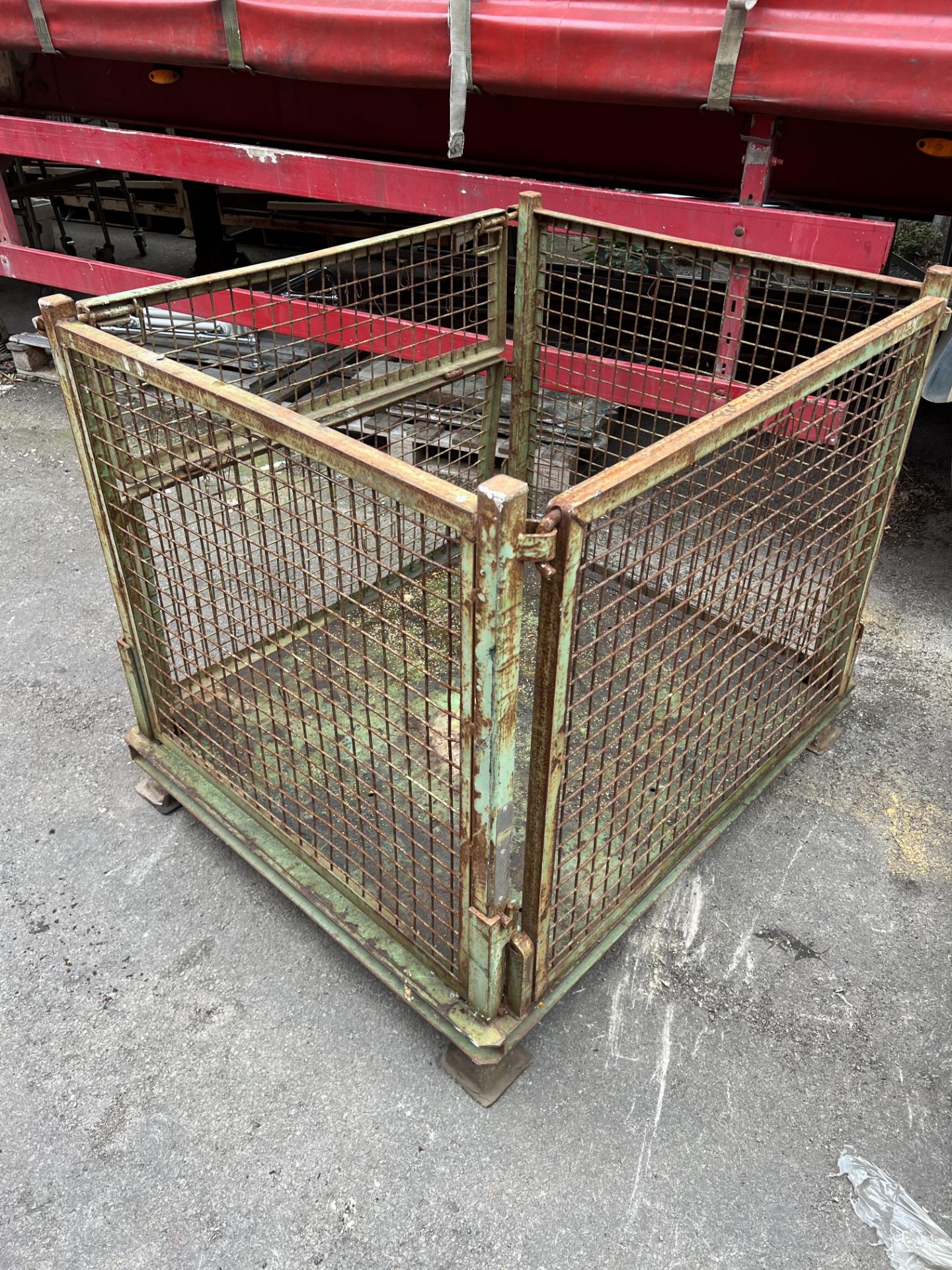 Heavy duty steel pallet stillage - Image 2 of 4