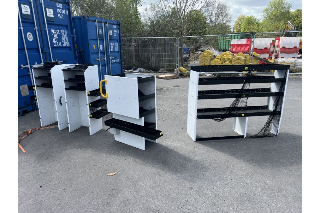 Volkswagen T5 & T6 Transporter SWB full van racking system - Image 1 of 7