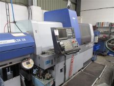 Star SR-38 Type B 10-axis CNC automatic lathe, with Star LSK 38 FMB magazine bar feeder, and Star