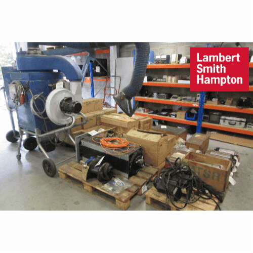 Test & Electronic Equipment, Tool & Machine Spares, Filter Boxes, Lighting, Pumps, PPE, etc