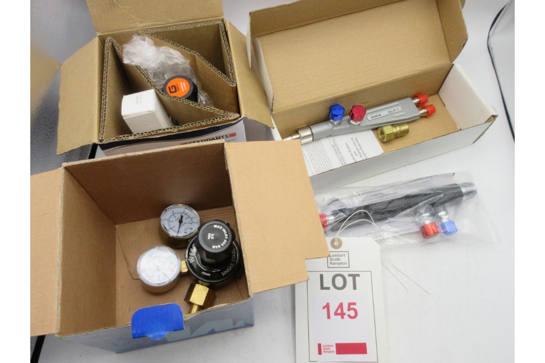 Various welding spares regulators etc - Image 1 of 2