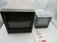 Two Various small monitors