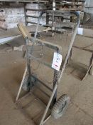 Metal frame twin bottle trolley