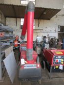 Lincoln Electric MOBIFLEX 200-M 110v portable fume extractor, serial no. M0571050046 (2010)