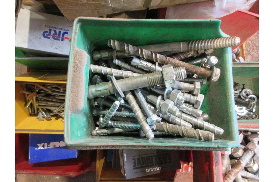 Assorted fixings to include bolts, nuts, washers, as lotted - Image 3 of 6