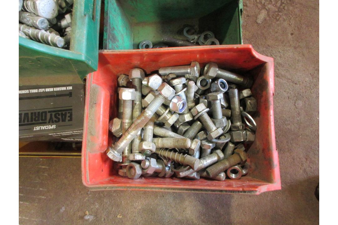 Assorted fixings to include bolts, nuts, washers, as lotted - Image 2 of 6