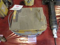 Leeway PT3 240v to 110v twin outlet site transformer 3kva