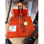 Europress T Shirt heat transfer press Please Note:Located at: The Workshop 198-199 Parrock Street