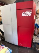 Xeikon 6000 10 colour digital printing machine, reel to sheet, single pass duplex, web width 520mm