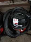 Henry vacuum, 240v