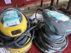 Erbauer ERB4045DR palm sander, 240v, DeWalt D26453 orbital palm sander, 240v
