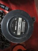 Outifrance 3m chain block, 3m, SWL 1 tonne LOLER: This lot has no record of Thorough Examination.
