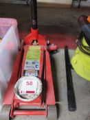 Clarke Strong Arm 3 tonne trolley jack