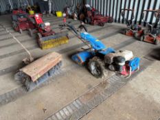 Tracmaster powered rotavator/tiller