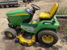 John Deere X495 Heavy diesel garden tractor