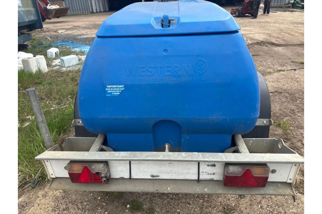 Western Global Pressure washer water bowser 1100 litre capacity ( ) - Image 3 of 14