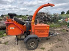 Timberwolf TW150DHB Kubota powered chipper (2008)