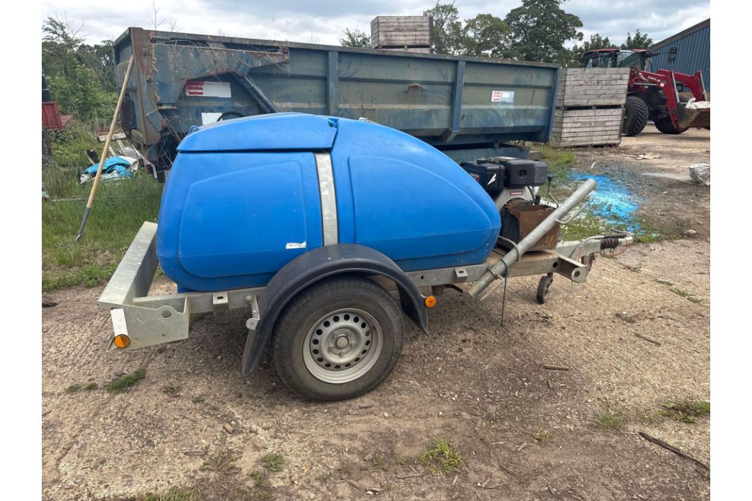 Western Global Pressure washer water bowser 1100 litre capacity ( ) - Image 4 of 14