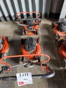 Two Husqvarna rotary mowers suitable for spares and repairs
