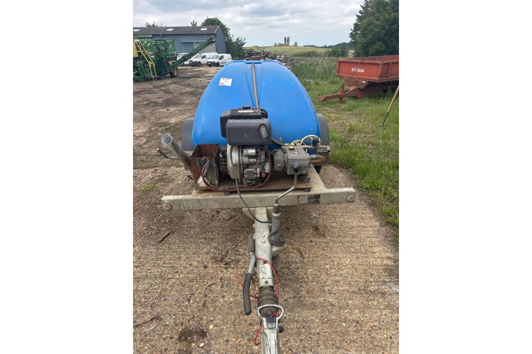 Western Global Pressure washer water bowser 1100 litre capacity ( ) - Image 2 of 14