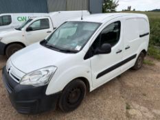 Citroen Berlingo L1 diesel 1.6 Blue Hdi LX panel van d.o.r. 07/11/2016 (2016)