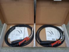 Two Lorch mig-mag brenner/torch