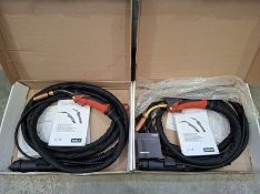Two Lorch mig-mag brenner/torch, MW5500PM 4mt