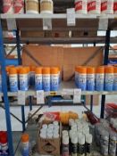 Contents of bay to include various flux, lubes, bioweld,penetrants etc