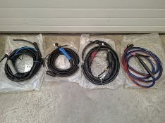 Four various tig welders