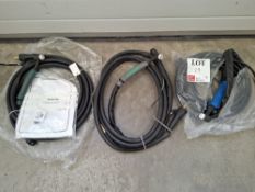 Two various tig welding torches