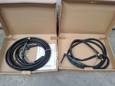 Two Migatronics 60974-7(tig R01) tig welding torches