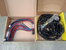 Two various tig welding torches