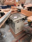 JET JW534-122 spindle moulder, serial no. K000152 (2005) PoWRA: A ‘point of work’ risk assessment