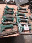 Eight Omer pneumatic nailers