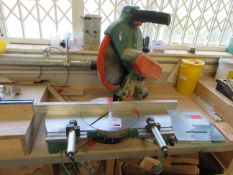 DMS FC350 RAP Super mitre saw with 2 x pneumatic clamping stations