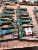 Eight Omer pneumatic nailers