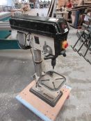 Axminster White bench top pillar drill, model ED16B, serial no. 100084